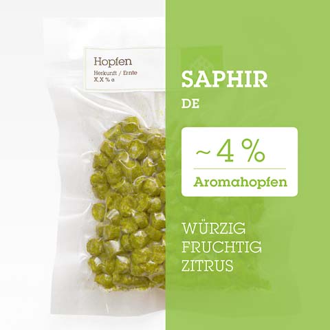 Saphir DE Hopfen Hopfenpellets P90 kaufen
