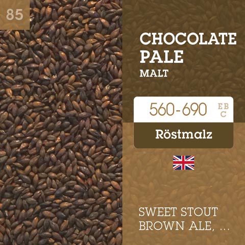 Chocolate Pale Malt 560-690 EBC