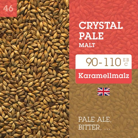 Crystal Pale Malt 90-110 EBC