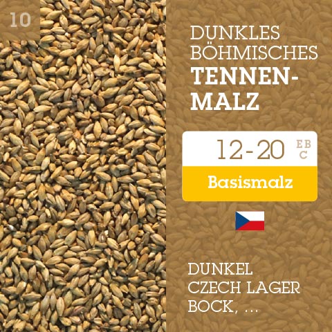 Dunkles Böhmisches Tennenmalz 12-20 EBC Weyermann