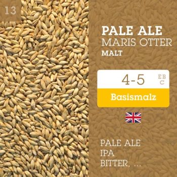Pale Ale Maris Otter Malt 4-5 EBC