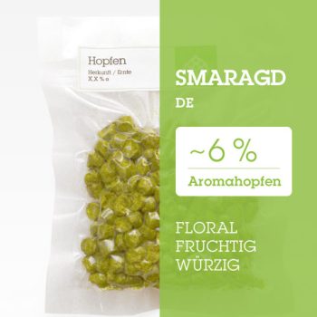 Smaragd DE Hopfenpellets Typ 90 Aromahopfen