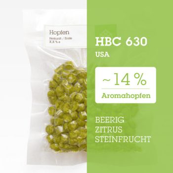 HBC 630 USA Hopfen Hopfenpellets P90 kaufen