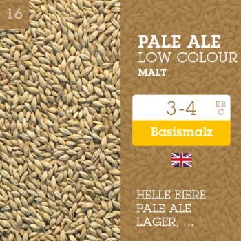 Pale Ale Low Colour Malt 5-7 EBC