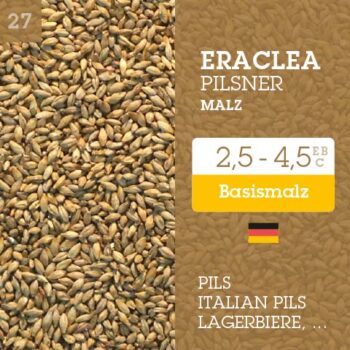 Weyermann Eraclea Pilsner Malz 2,5-4,5 EBC